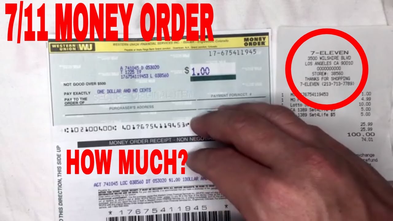 ✅  How Much Is A Money Order At 7/11 🔴