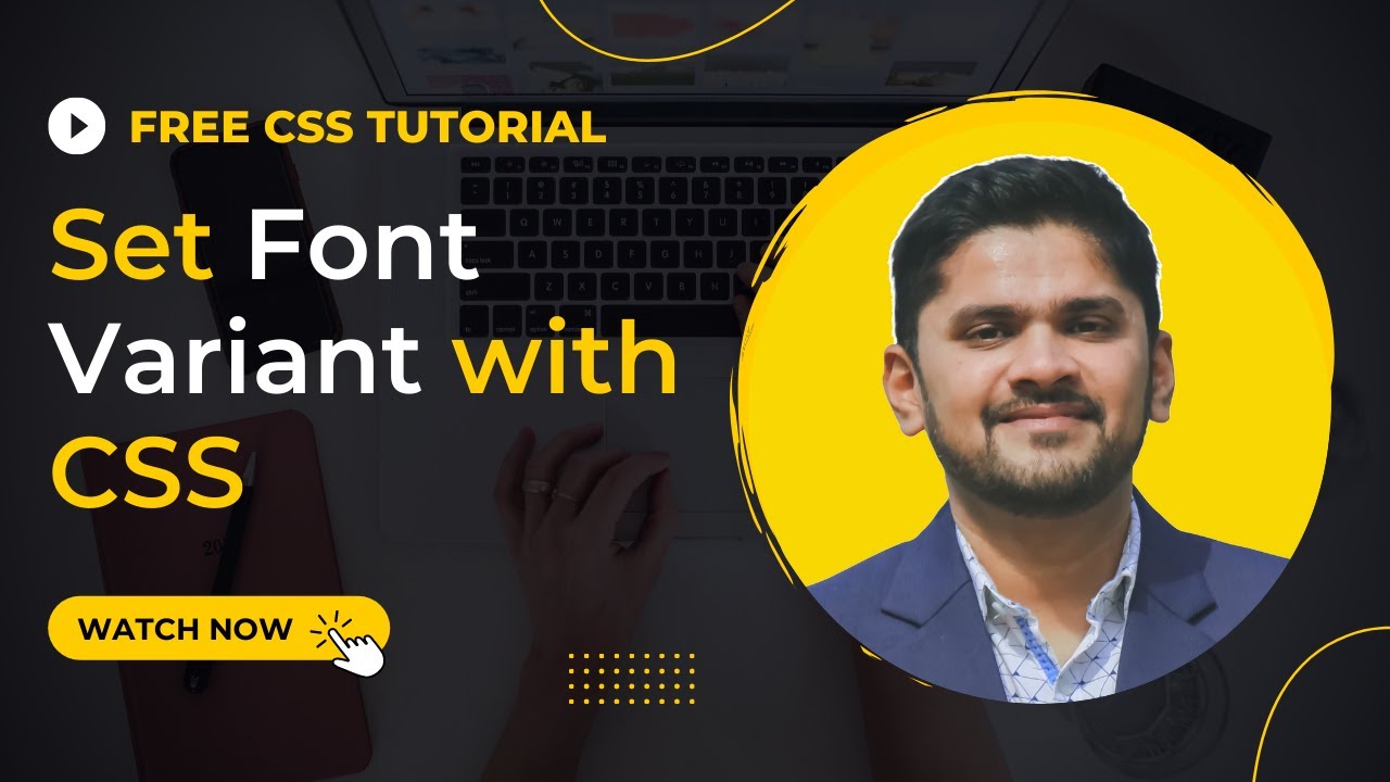 How to Set Font Variant in CSS | font-variant property | Amit Thinks | 2022