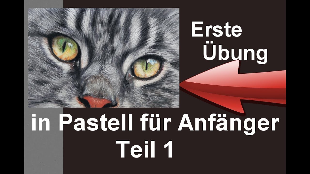 Animalpainting - FREIES Pastell Stife Tutorial für ANFÄNGER (Echtzeit) Teil 1- von Angela Franke