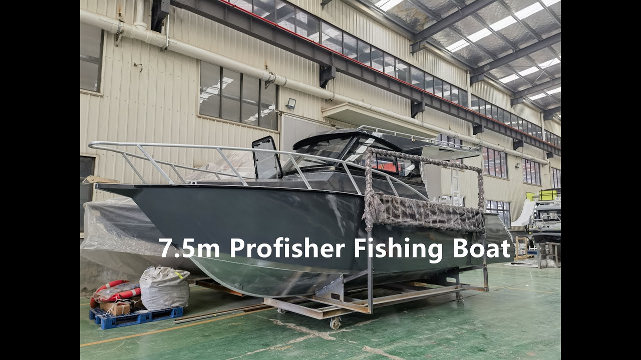 Gospel Boat Profisher 7.5m Aluminum Fishing Boat for Sale Australia