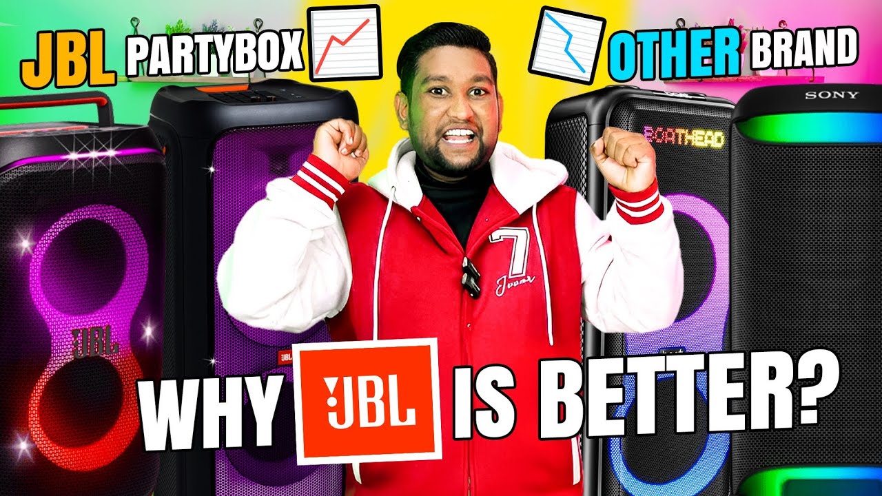 Why Jbl Partybox are better than other brands Party Speakers ? My Long Term Review/Experience 