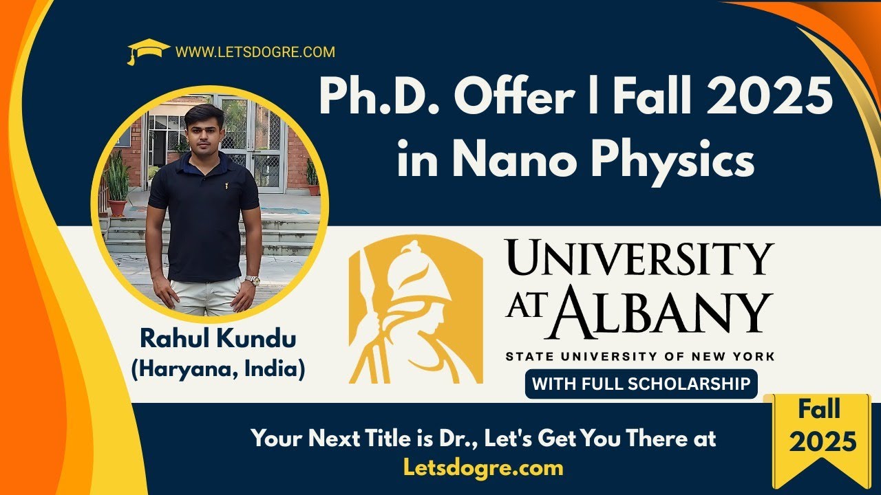 PhD in NanoScience&mdash;Albany- USA| Full Scholarship | VISA Approved