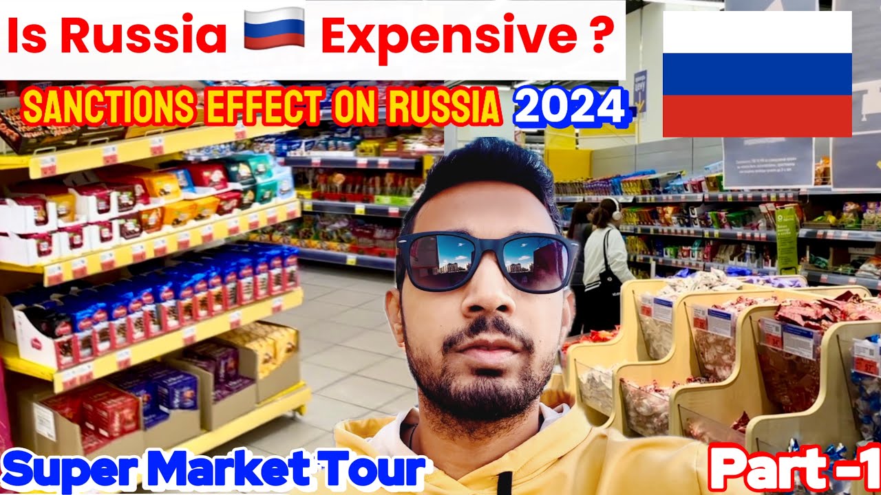 Is Russia 🇷🇺 Expensive? Sanctions Effect. Supermarket Tour Part-1 #trending #россия #groceryshopping