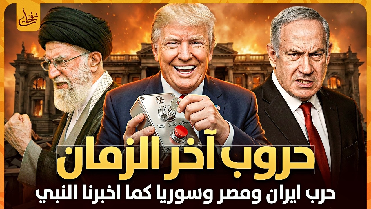 حروب اخر الزمان حرب ايران وسوريا وفلسطين ومصر وامريكا والملحمة الكبرى كما أخبرنا النبي هل نعيشها؟!!