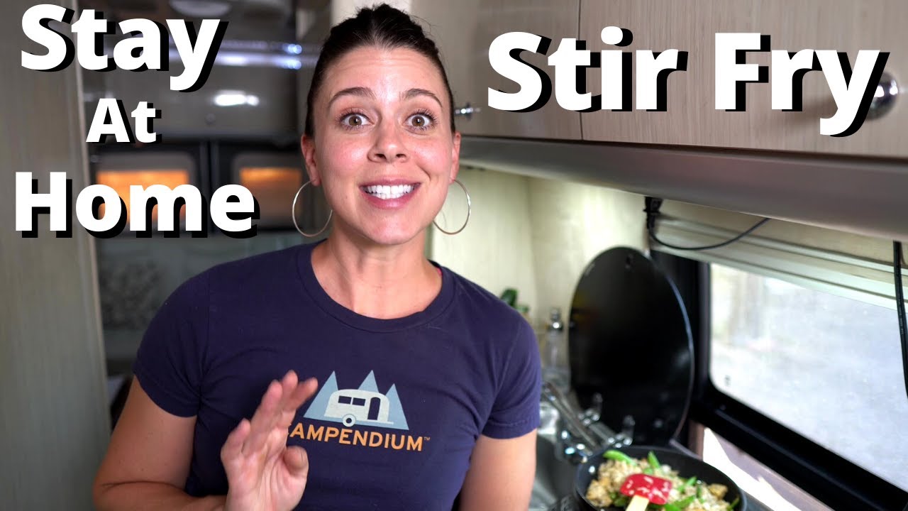 4 Easy Steps to the Best Stay at Home Stir Fry | Class B RV Living