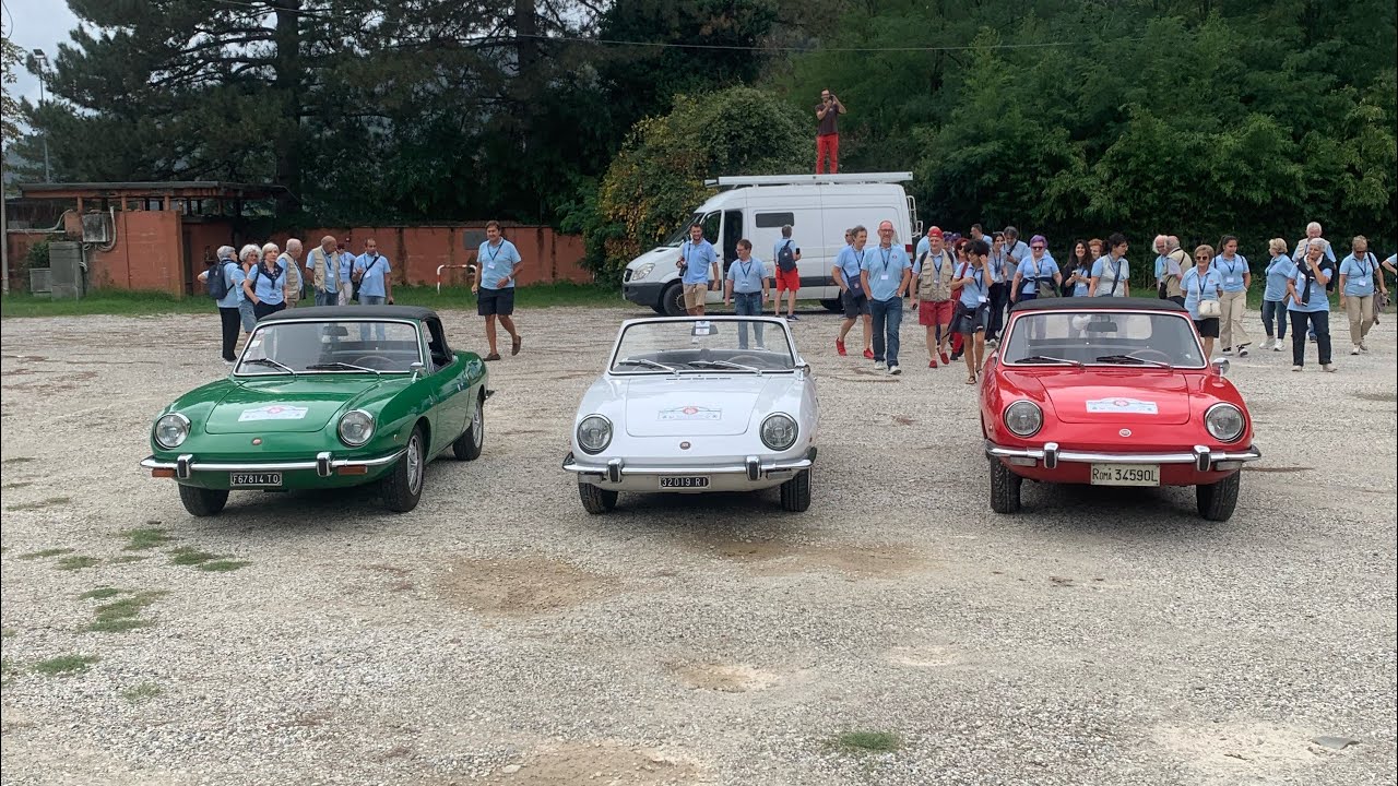 Raduno Fiat 850 Spider Bertone 12/15 settembre Lucca