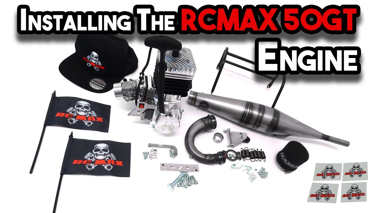 How to Install the RCMAX 50GT Engine in a Primal Raminator Monster Truck
