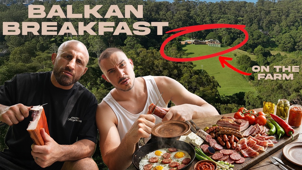 Baby Cows and The REAL Balkan Breakfast