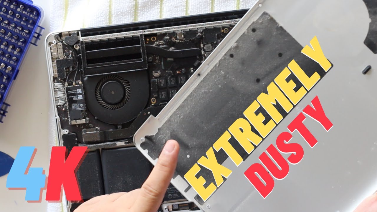 Fixing The Overheat Issue of MacBook Pro (2014) By Cleaning