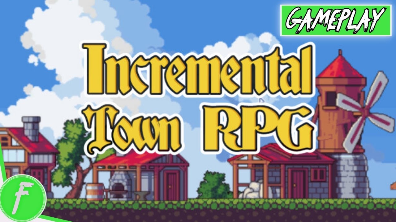 Incremental Town RPG Gameplay HD (PC) | NO COMMENTARY