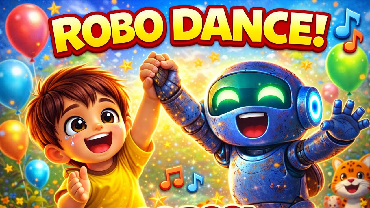 🥇 ROBO DANCE! 💃🤖 | Kids Cartoon Rhyme | Hindi Nursery Song | 3D Animation