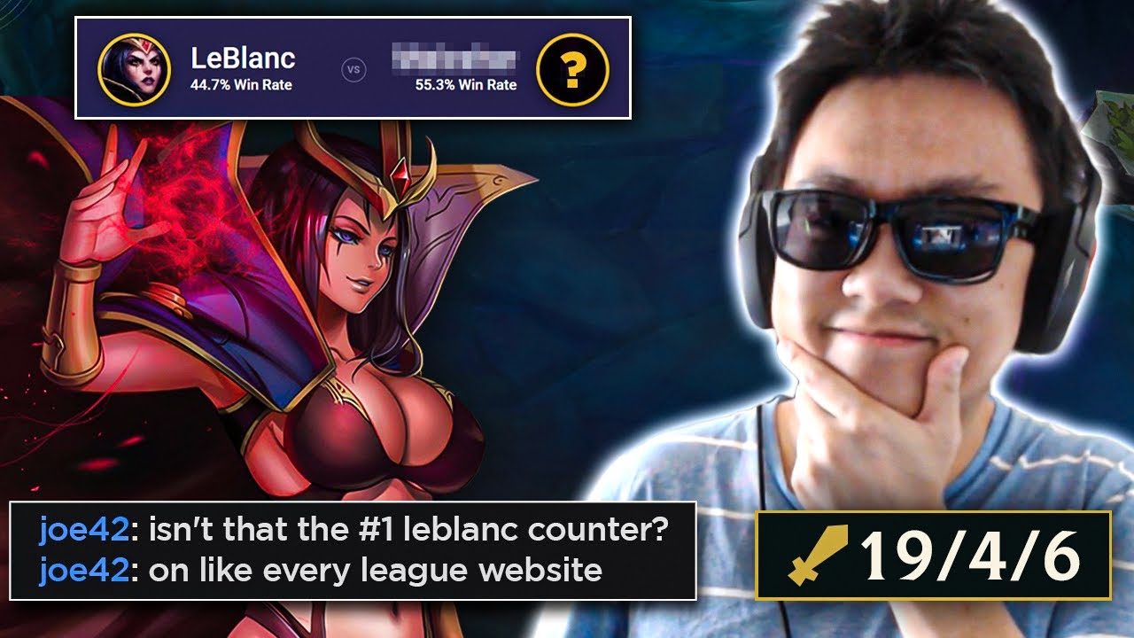 League analysts call this the WORST Leblanc counter... Challenge accepted.