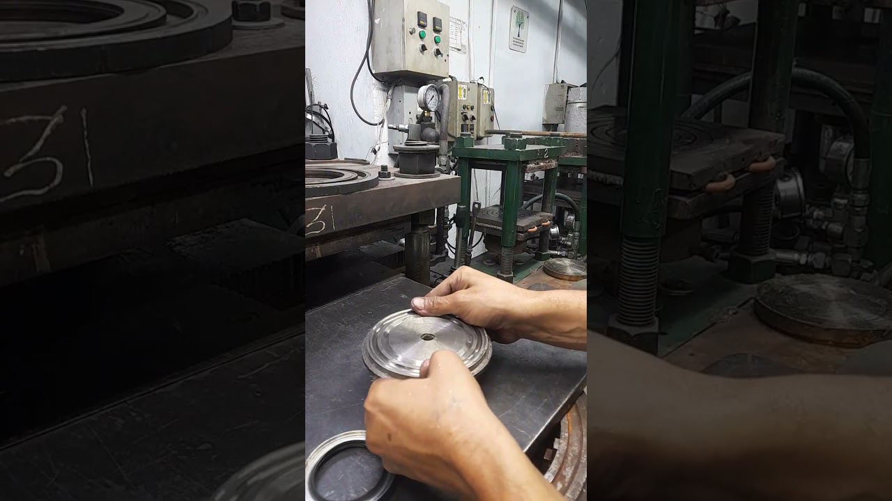 Fabricacion de rectenedor metalico con teflon grafito  