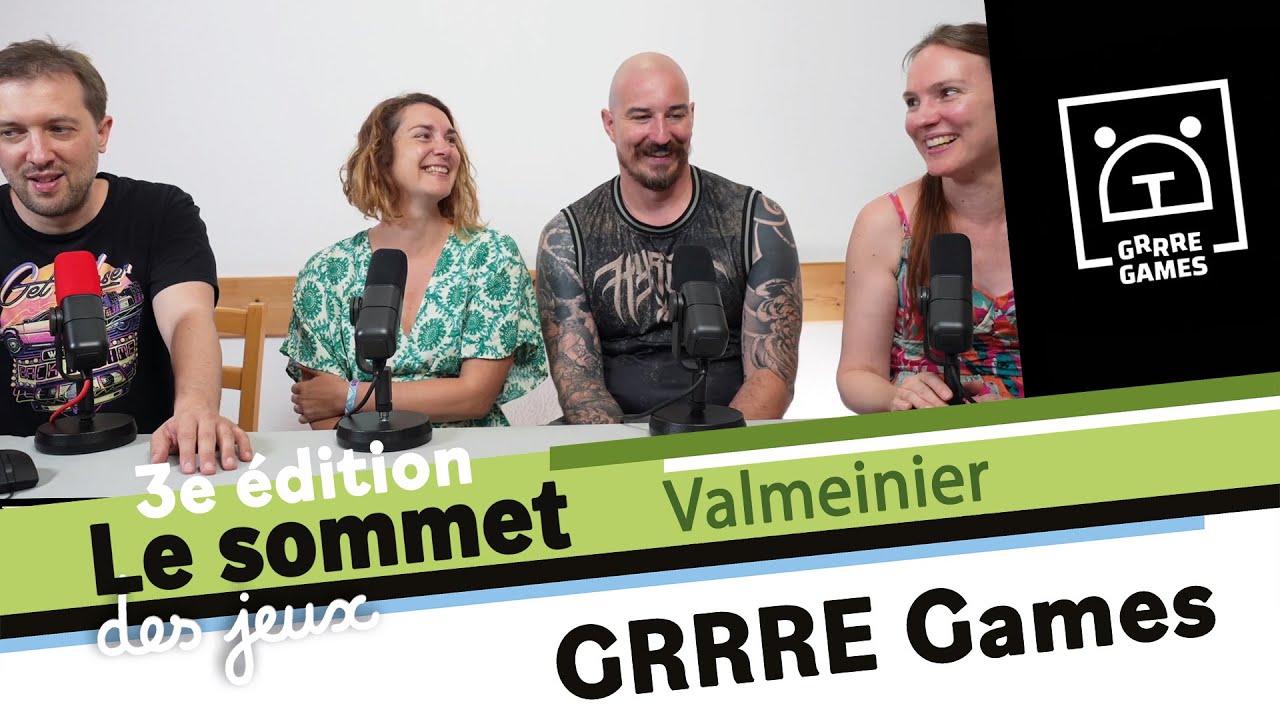 Les prochains jeux de Grrre Games (Sommet des jeux 2025)
