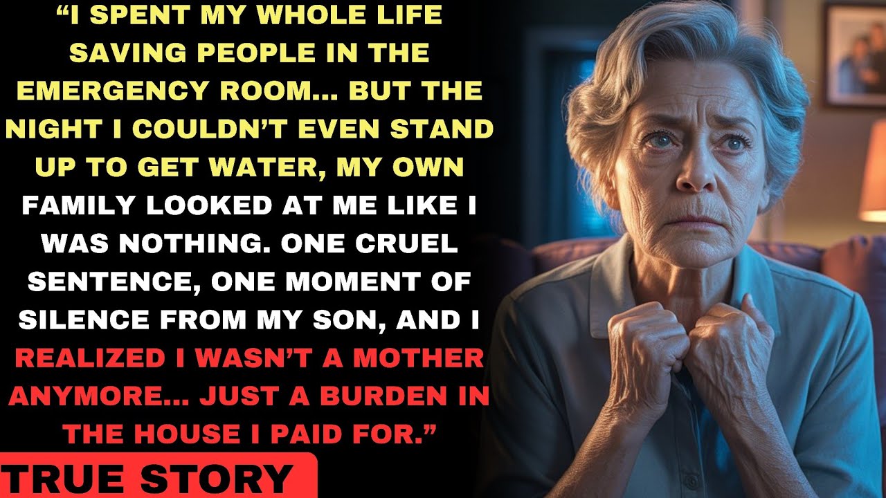 “I Spent My Life Saving Strangers in the ER… But One Sentence From My Own Family Made Me Realize... 