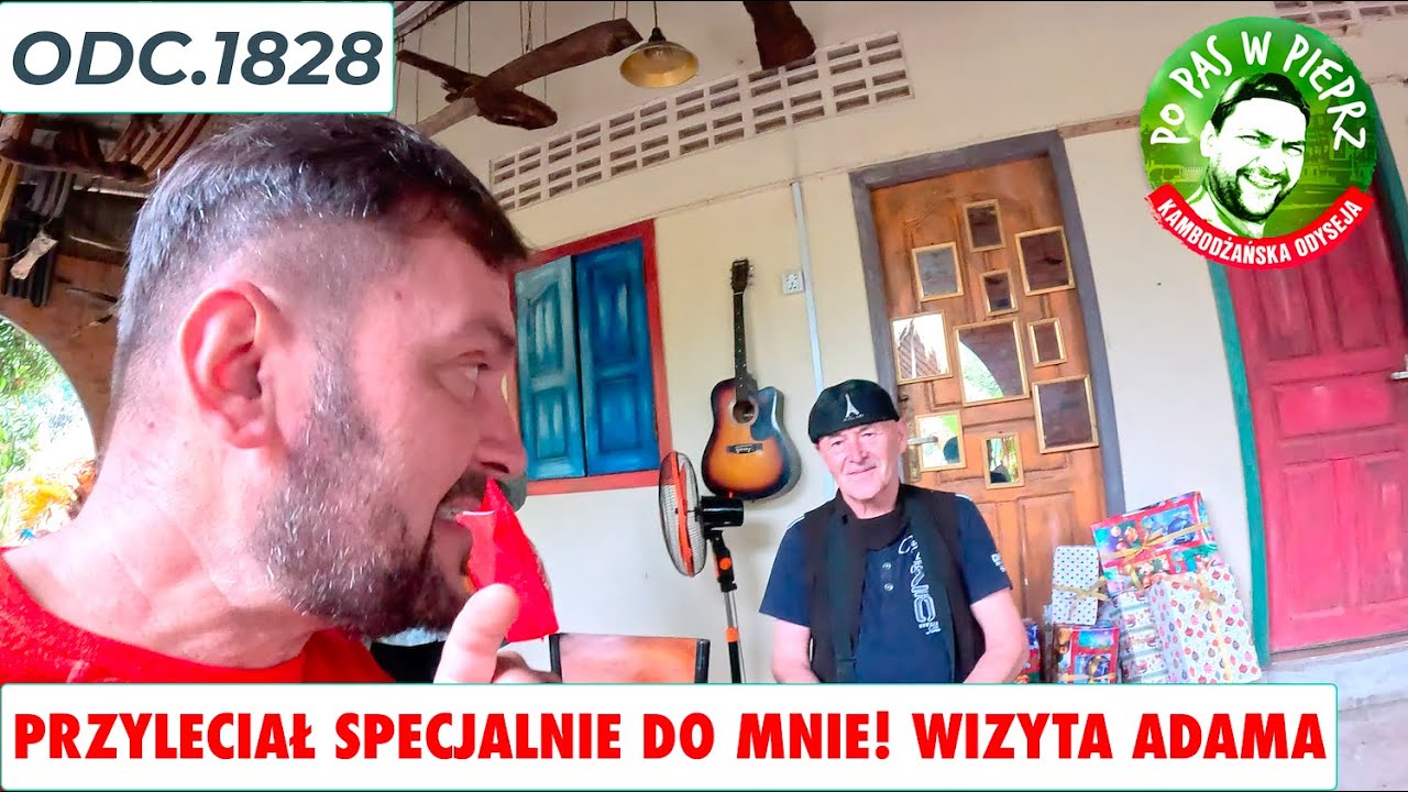 Przyleciał specjalnie do mnie! Zjadł śniadanie i wyleciał... Adam wpadł w odwiedziny. Odc.1828