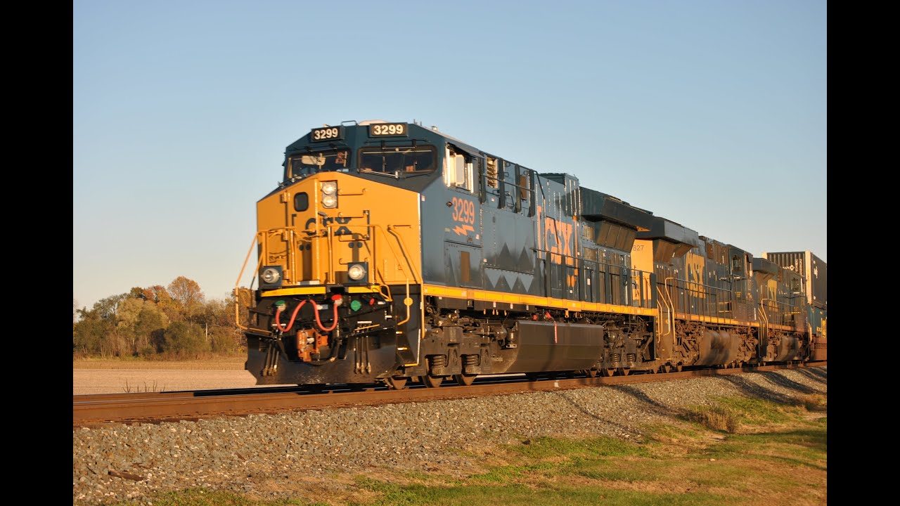 HD: November 2015 Trains w/ CSX Tier 4's, CSX OCS, CREX, CP, KCS, UP, NS, BNSF, & CEFX