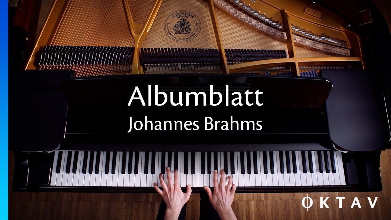 Johannes Brahms - Albumblatt