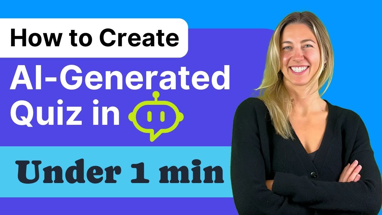 How to Create an AI-Generated Interactive Quiz [with Edcafe AI]
