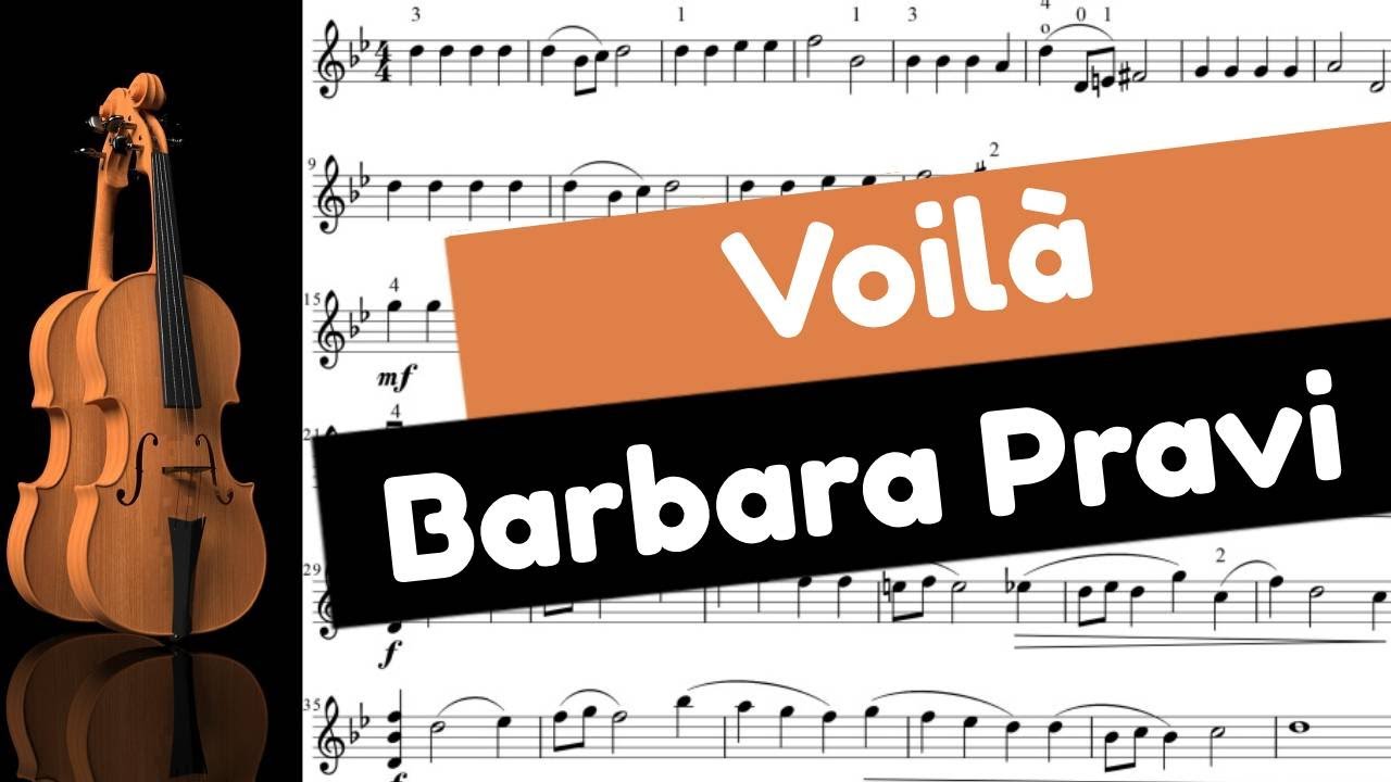 Voilà - Barbara Pravi - au violon