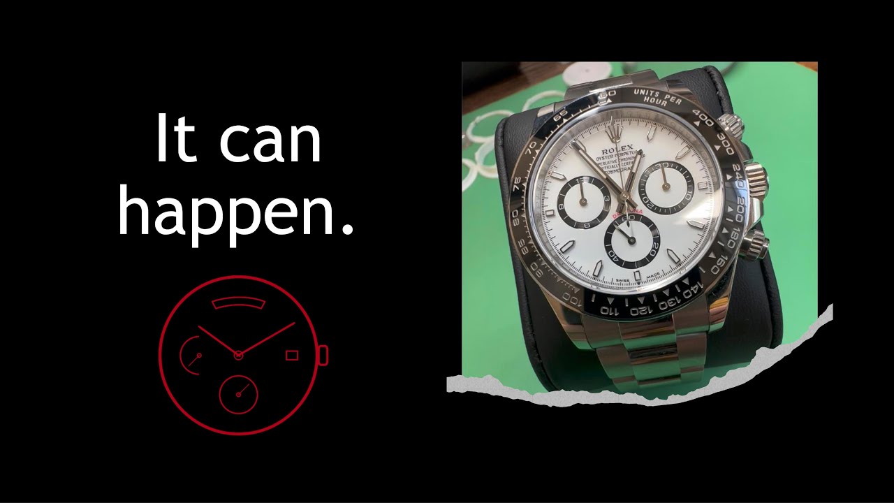 How a Regular Watch Enthusiast got a Rolex Daytona 126500LN (Stainless Steel Panda) at Retail