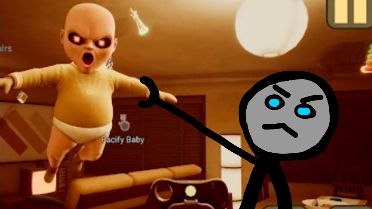 Playing the baby in yellow. THE GAME WAS REALLY HARD.