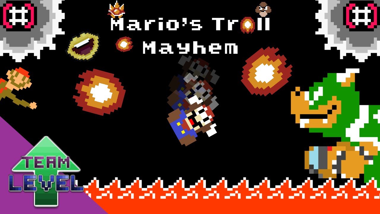 Mario's Troll Mayhem
