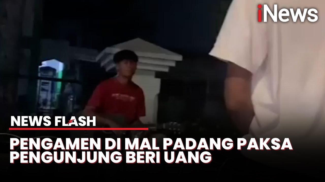 Viral! Pengamen di Padang Peras Pengunjung Mal, Polisi Bertindak Cepat | News Flash