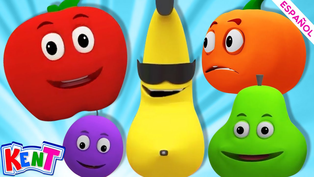 Kent el Elefante | Cinco lindas frutas 🍎 Educational Videos For Kids