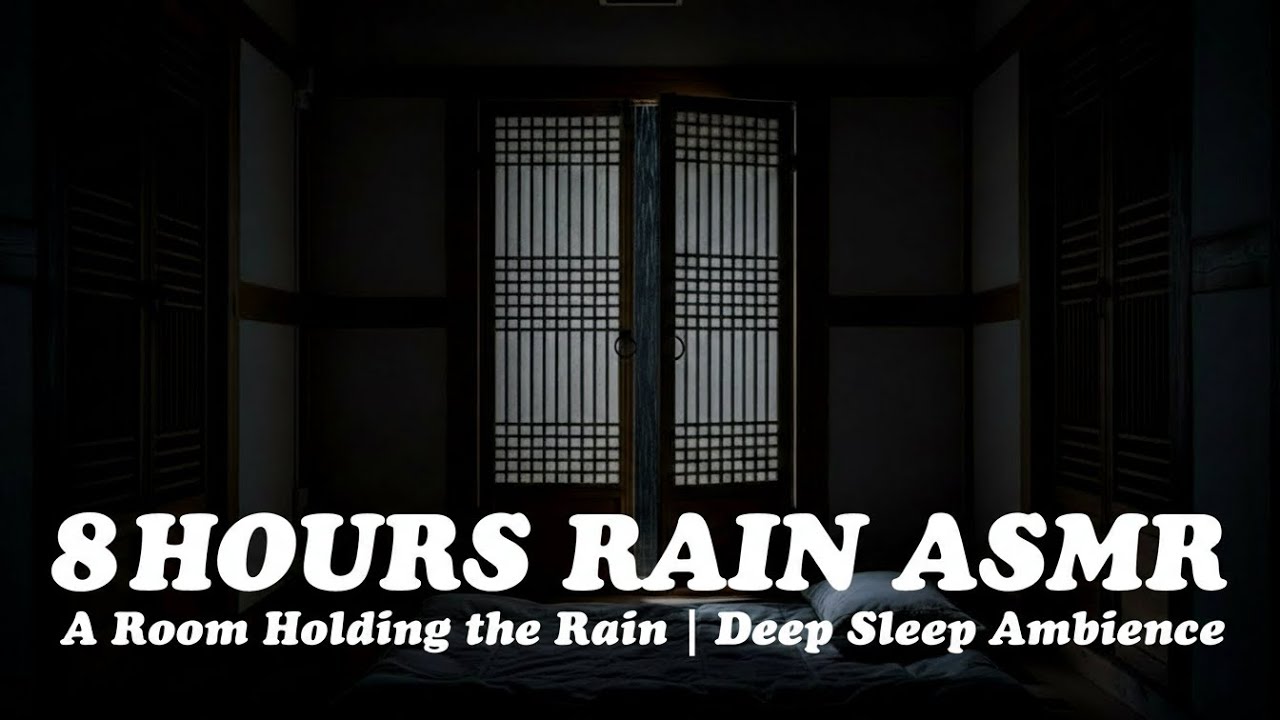 A Room Holding the Rain | Deep Sleep Rain ASMR