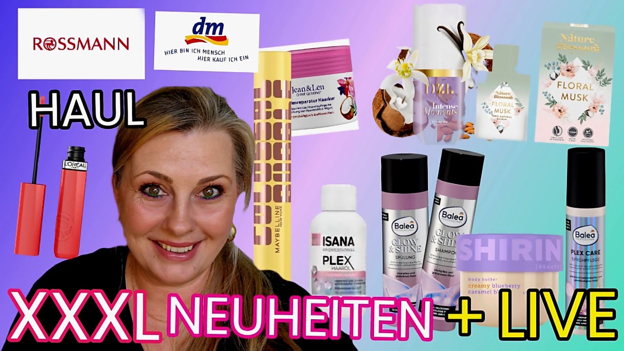 XXXL ROSSMANN UND DM HAUL | Live 🎬NEUHEITEN | MAI 2025 | SHIRIN DAVID | BALEA | ISANA