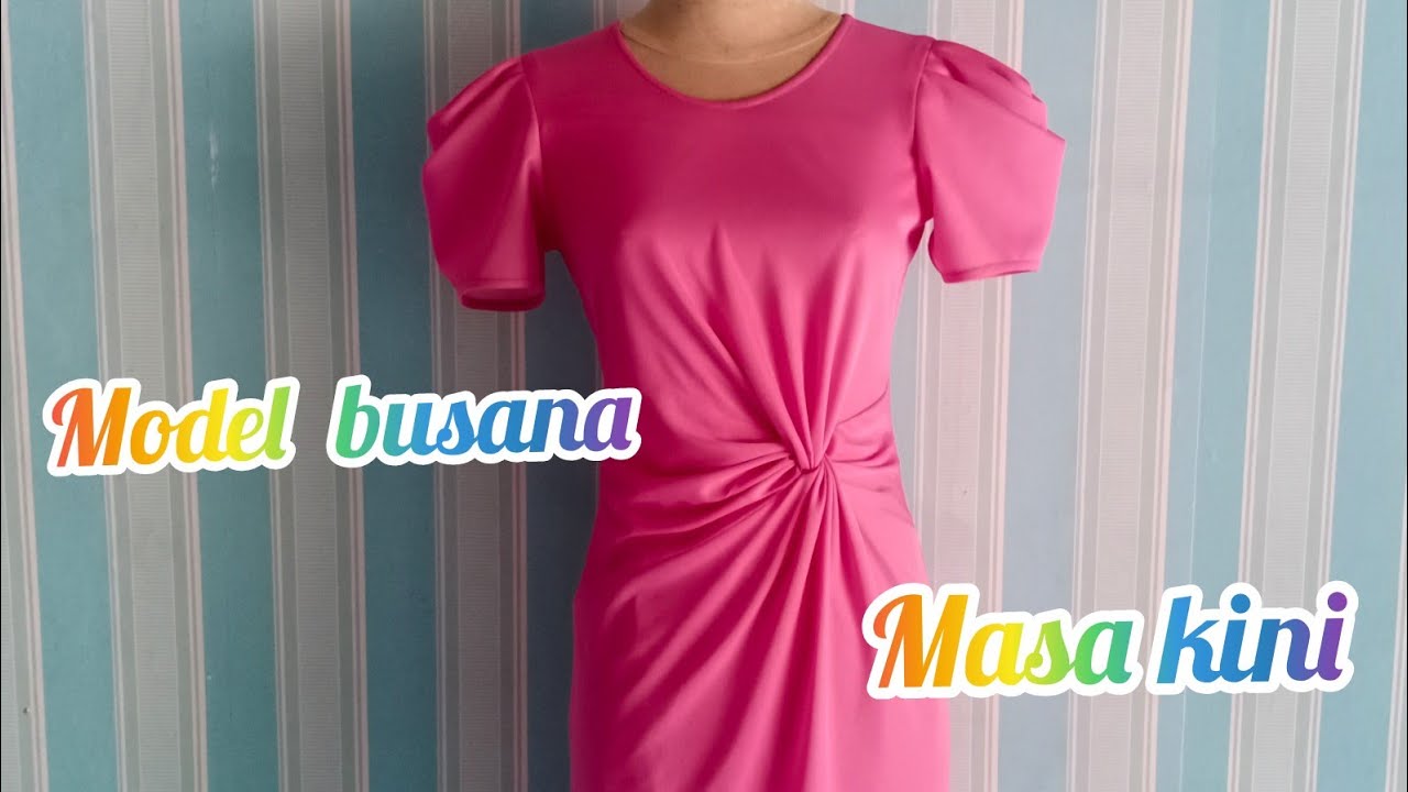 pecah pola draping dress mudah dan simpel #pecahpoladrapingdressmudahdansimpel #yansbusana #tutorial
