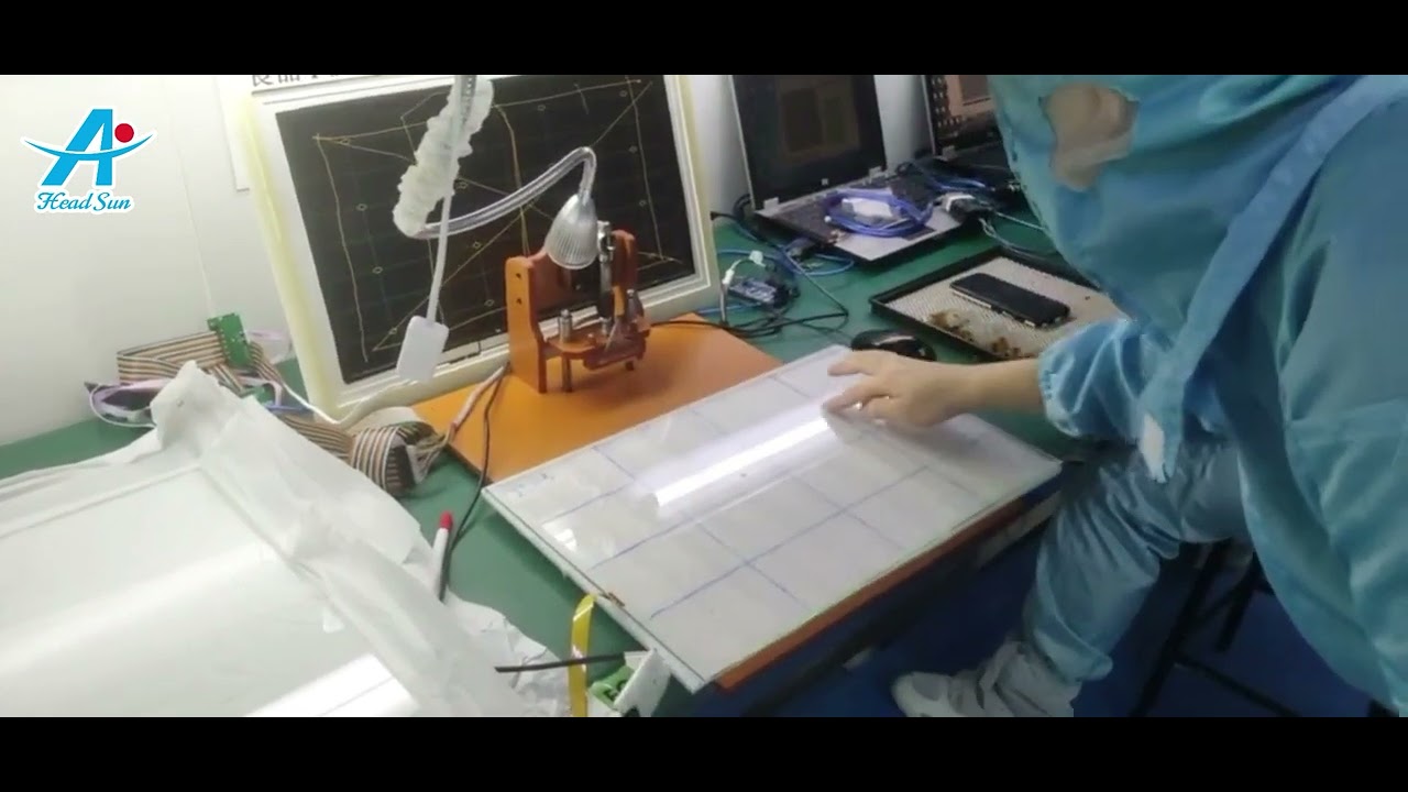 Surface Capacitive TP  #Line drawing test #3M screen