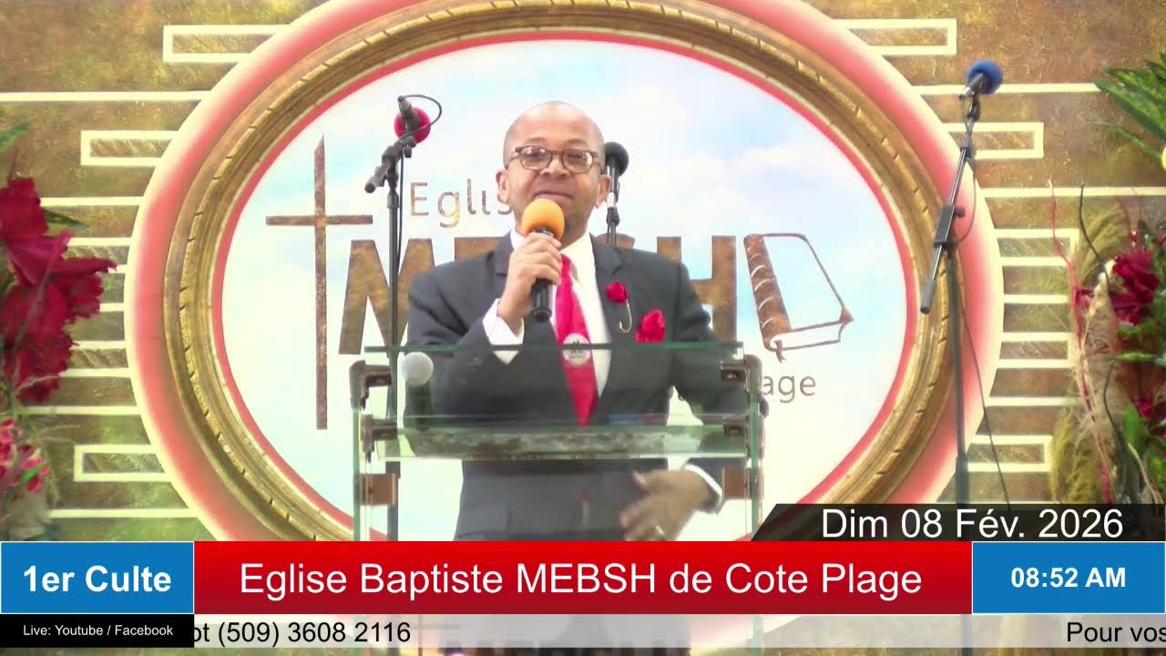 1er Culte | Eglise Baptiste MEBSH de Cote-Plage | 7-02-26
