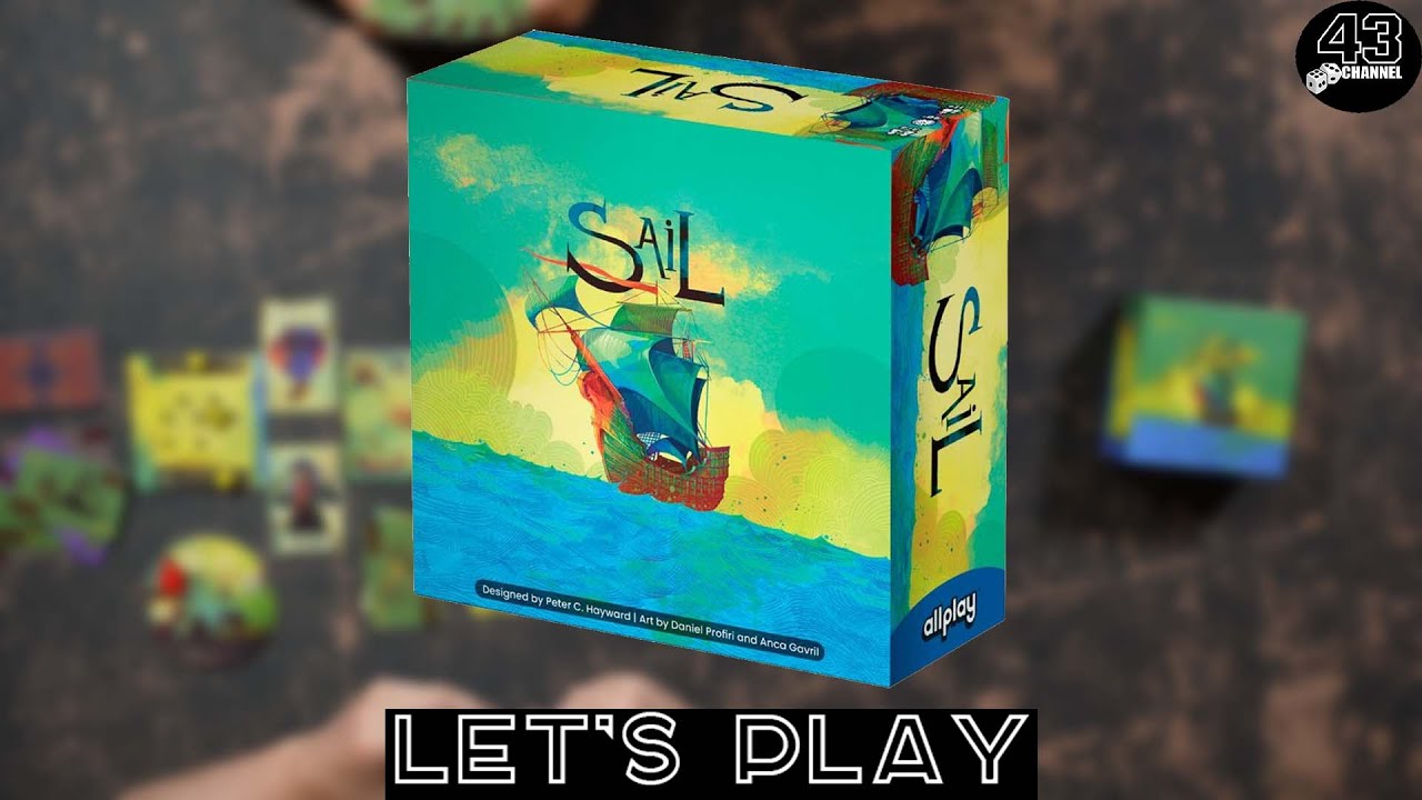 Настольная игра Sail. Играем вдвоём.