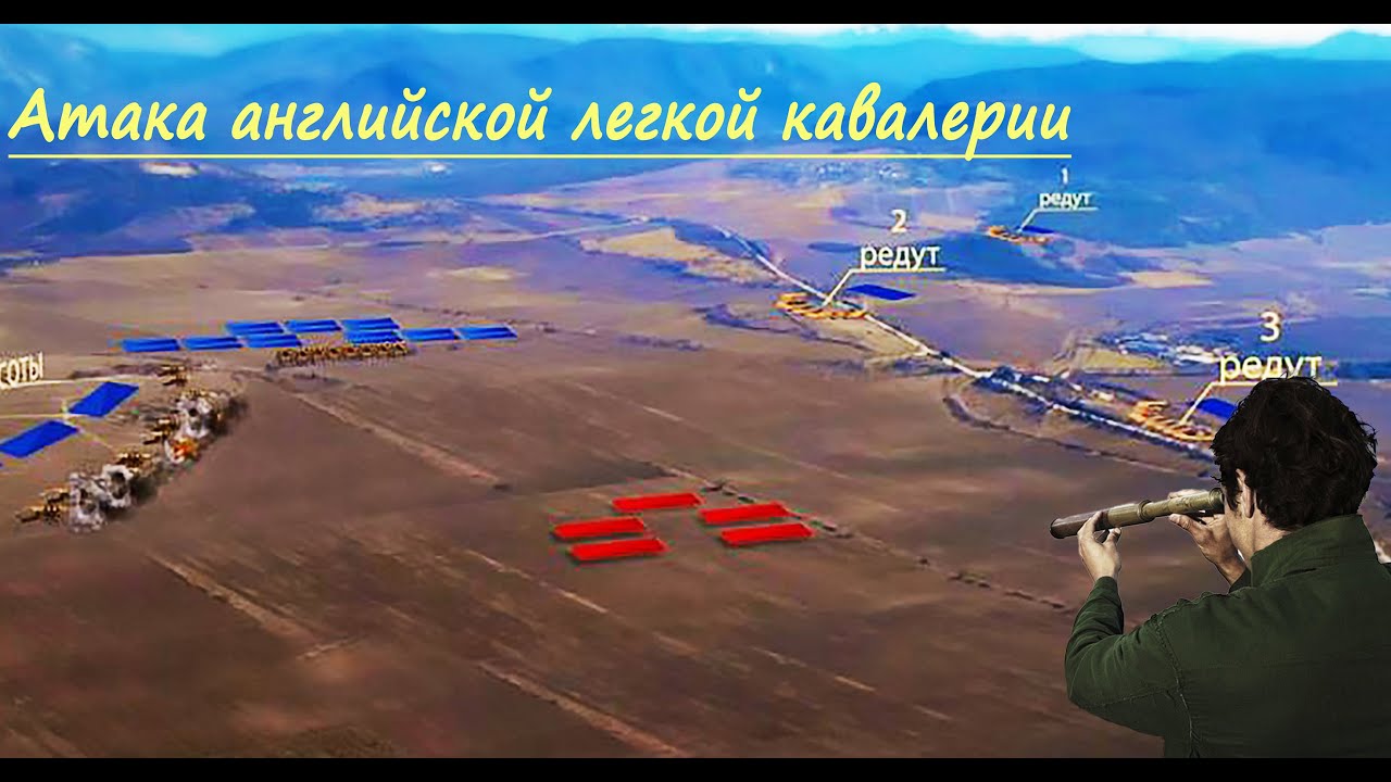 Атака английской легкой кавалерии. Севастопольские истории. Attack of the British light cavalry