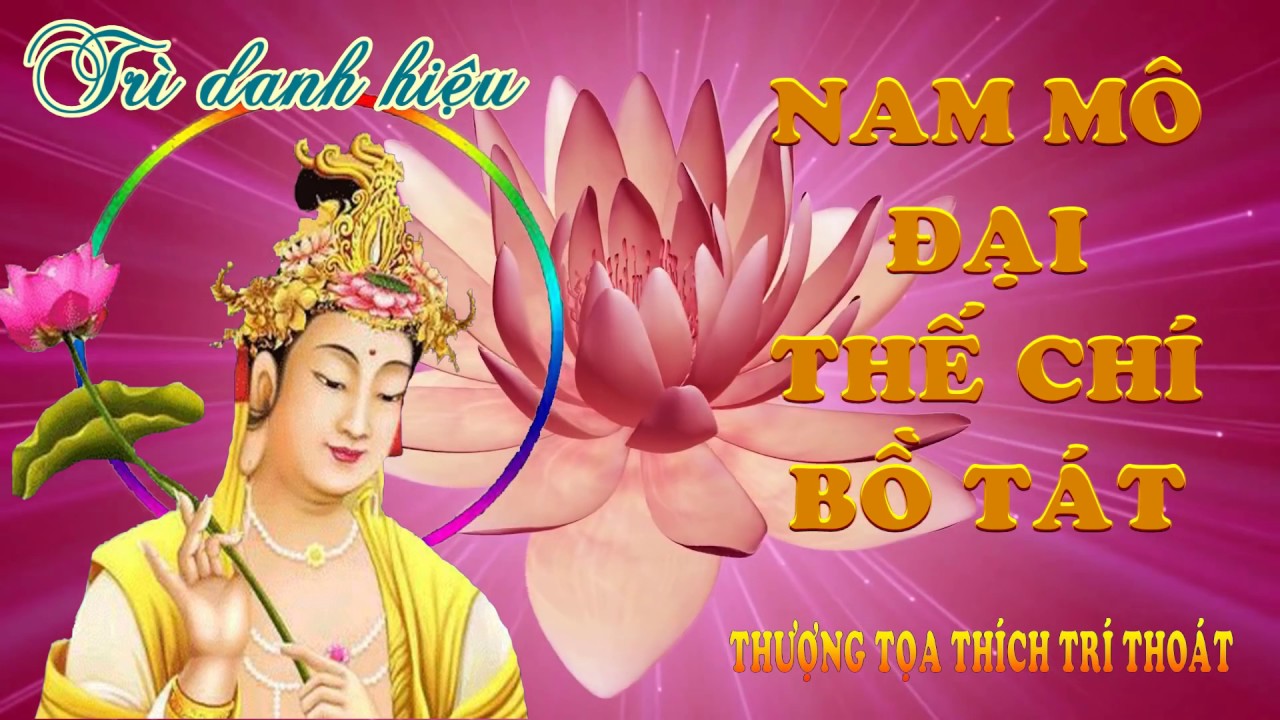 Nam M&ocirc; Đại Thế Ch&iacute; Bồ T&aacute;t - Th&iacute;ch Tr&iacute; Tho&aacute;t