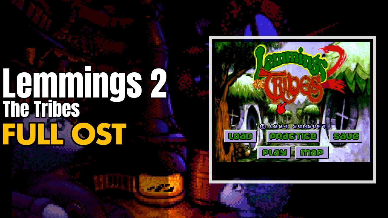 Lemmings 2: The Tribes (レミングス2) [SNES / SFC] | Full OST / Soundtrack