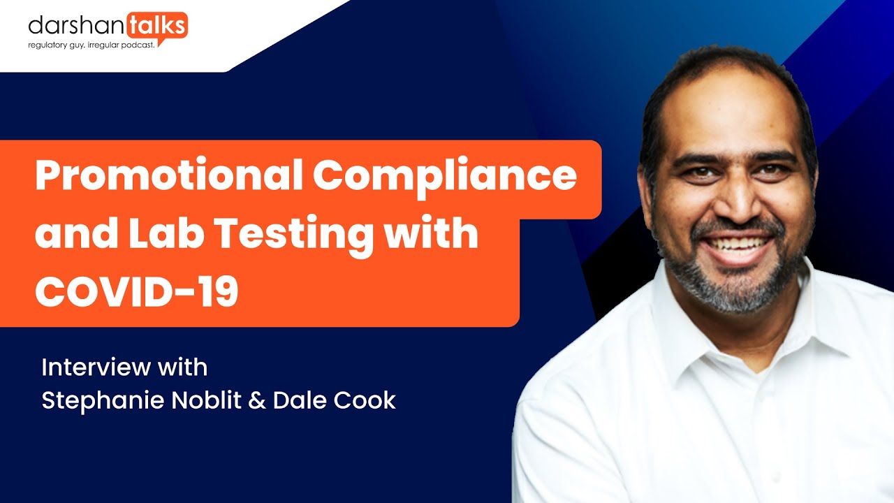 Promotional Compliance and Lab Testing with COVID-19 | Stephanie Noblit & Dale Cook