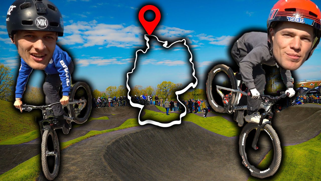 Der Nördlichste Pumptrack Deutschlands mit Lukas Knopf!