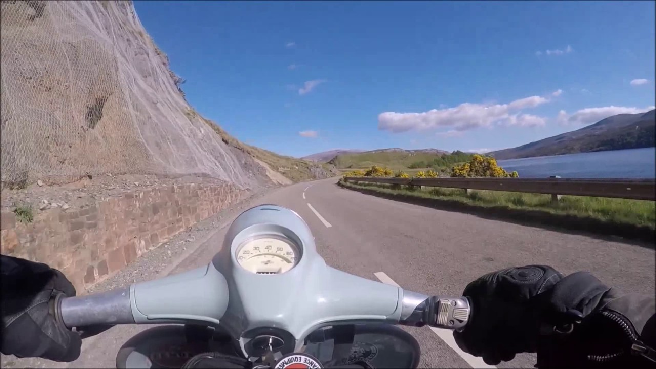 Copy of North Coast 500  on a Lambretta