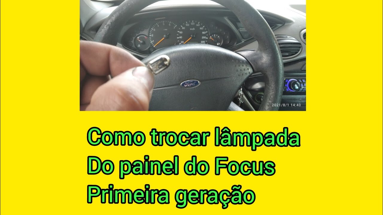 como retirar o painel do Focus primeira geração