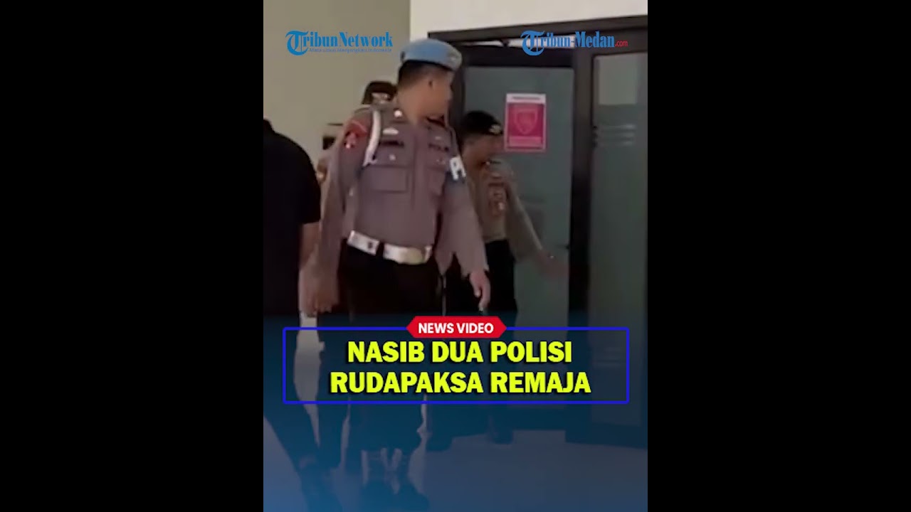 KELAKUAN BEJAT Dua Polisi, Rudapaksa Remaja Hingga Kini Dipecat