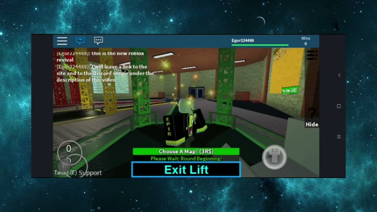 NEW OLD ROBLOX REVIVAL ON PHONE WATRBX