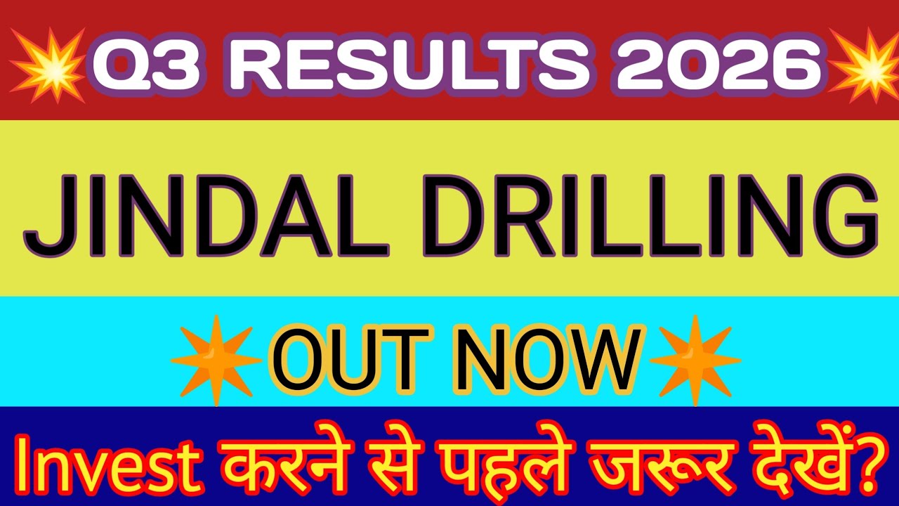 Jindal Drilling Q3 Results 2026 🔴 Jindal Drilling Results 🔴 Jindal Drilling Latest News