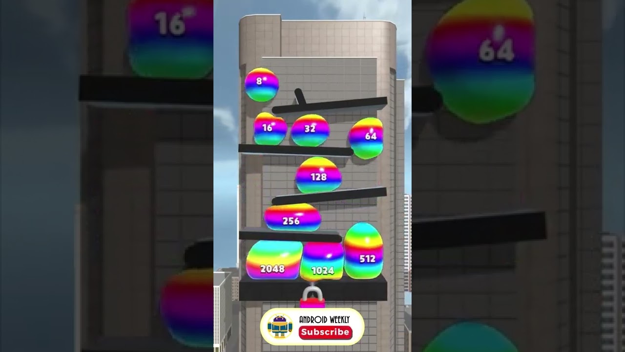 Blob Merge 3D Voodoo: RAINBOW BLOB #Short 08