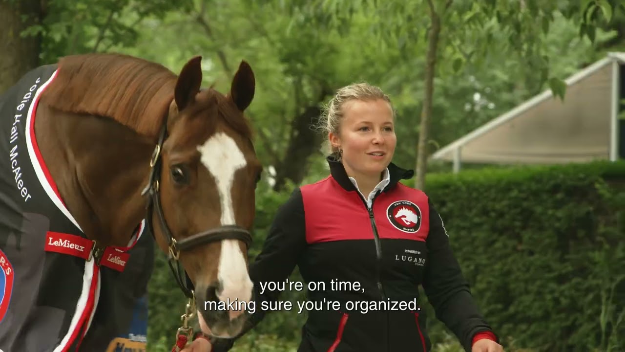 Life As A 5* Show Jumping Groom | My Job In 60 Seconds - Kristina Ribicic