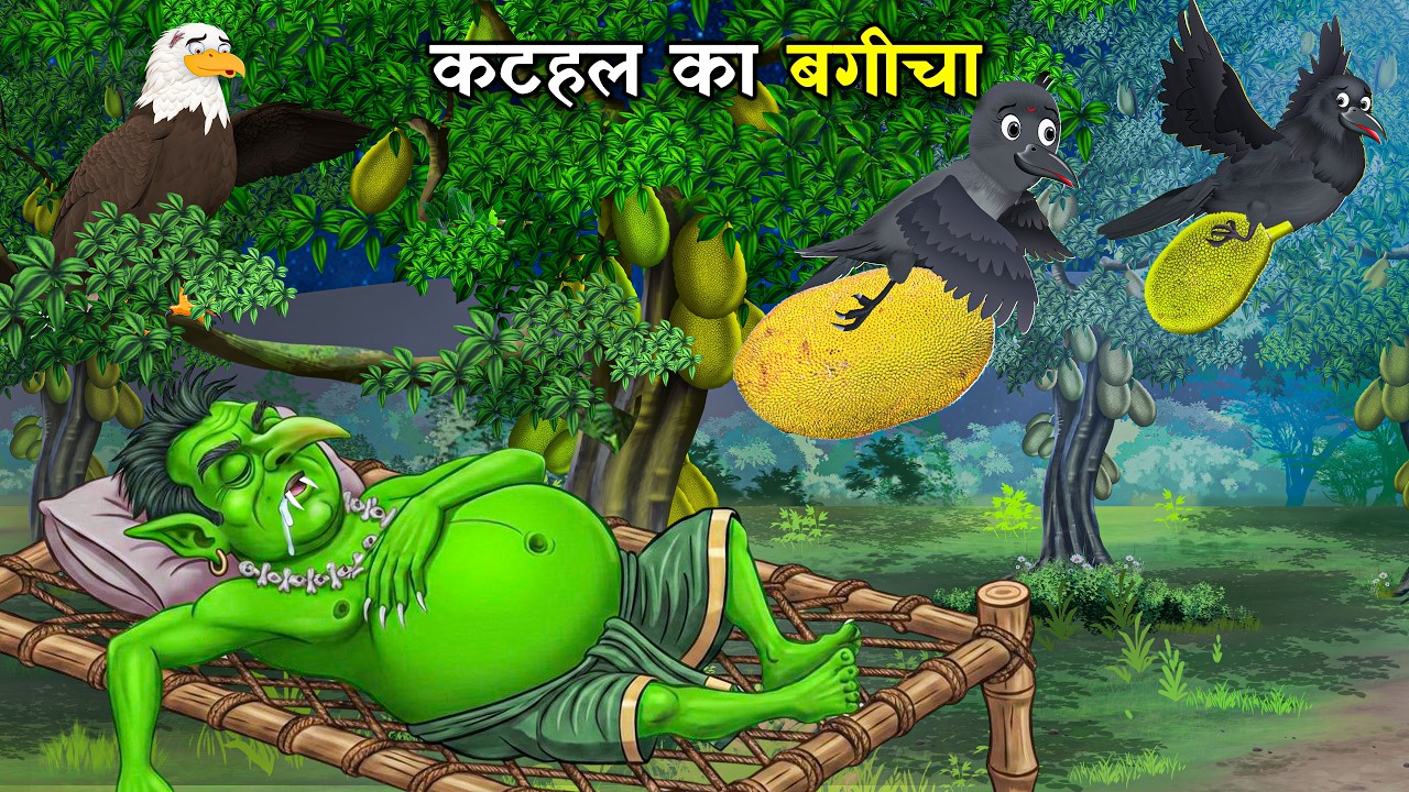 राक्षस का कटहल का पेड़ | Rakshas Ka Kathal Ka Ped | Hindi Kahaniya | Bird cartoon | Dream World