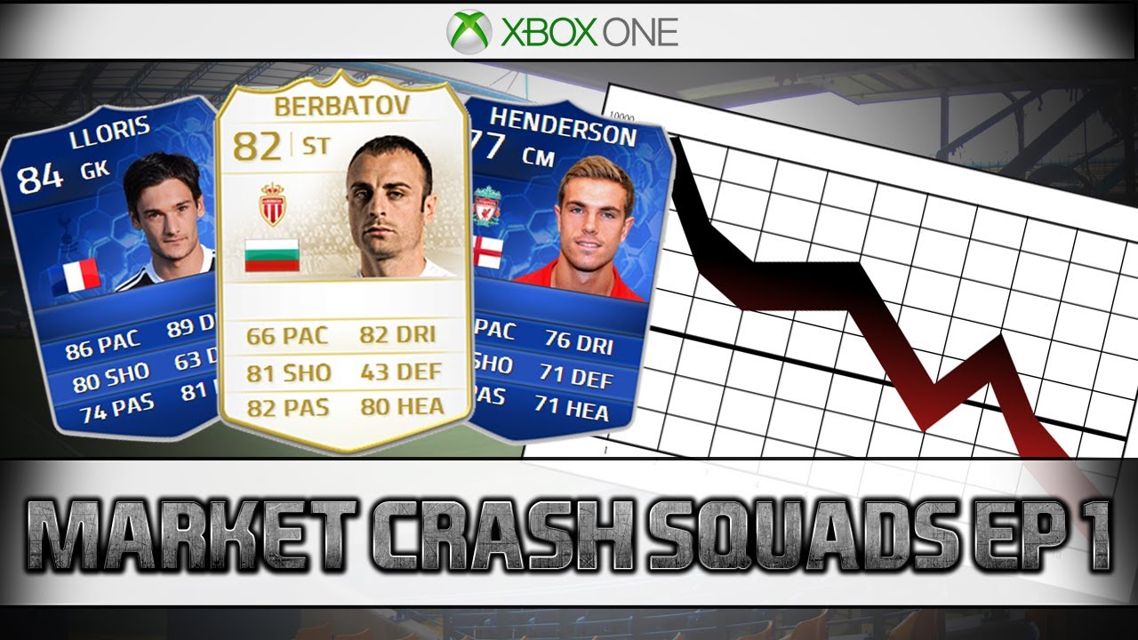 MARKET CRASH SQUADS EP. 1! - 25k Hybrid Squad Builder!