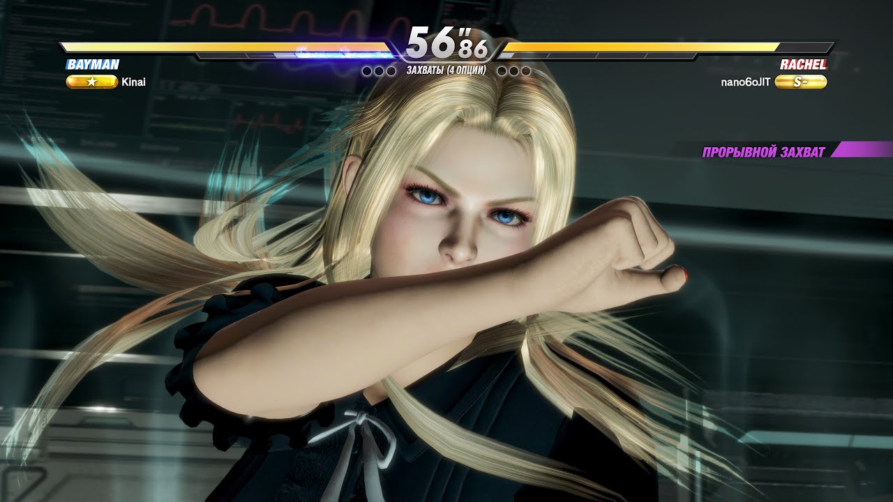 DOA6, Kinai, Bayman Vs nano6oJIT, Rachel, Dead or Alive 6, 4k